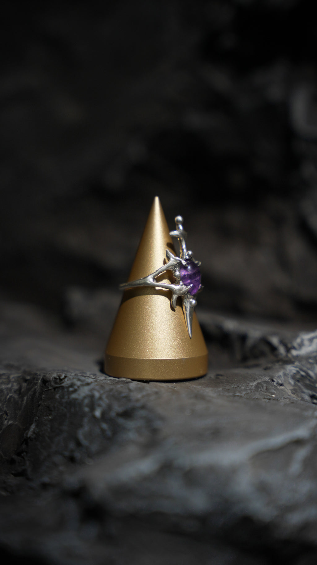 Amethyst Sword Ring