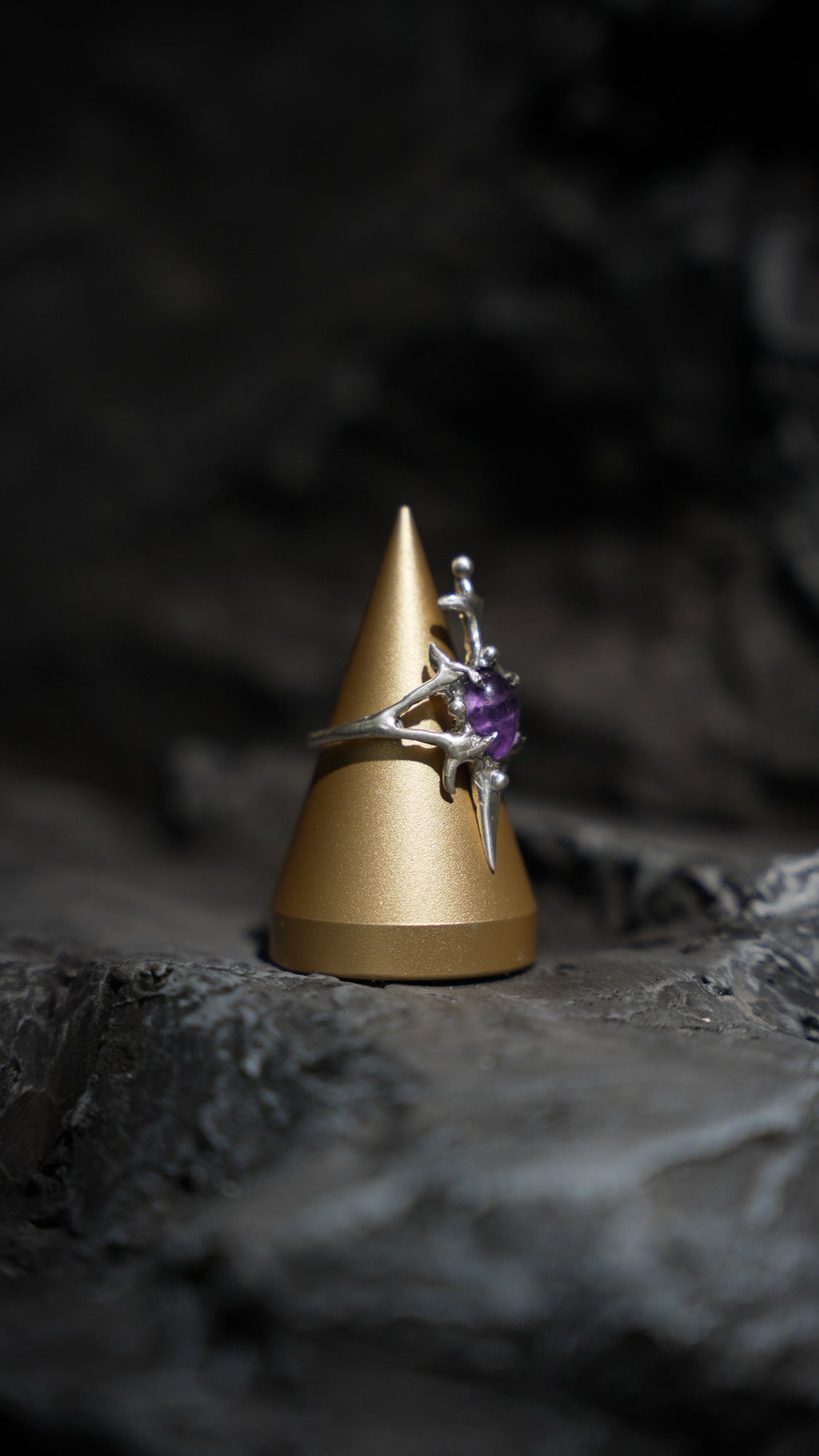 Amethyst Sword Ring