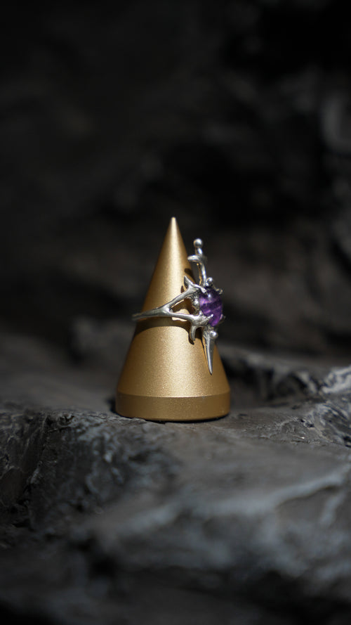 Amethyst Sword Ring